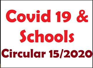 Schools should follow 15/2020 Circular : Education ministry